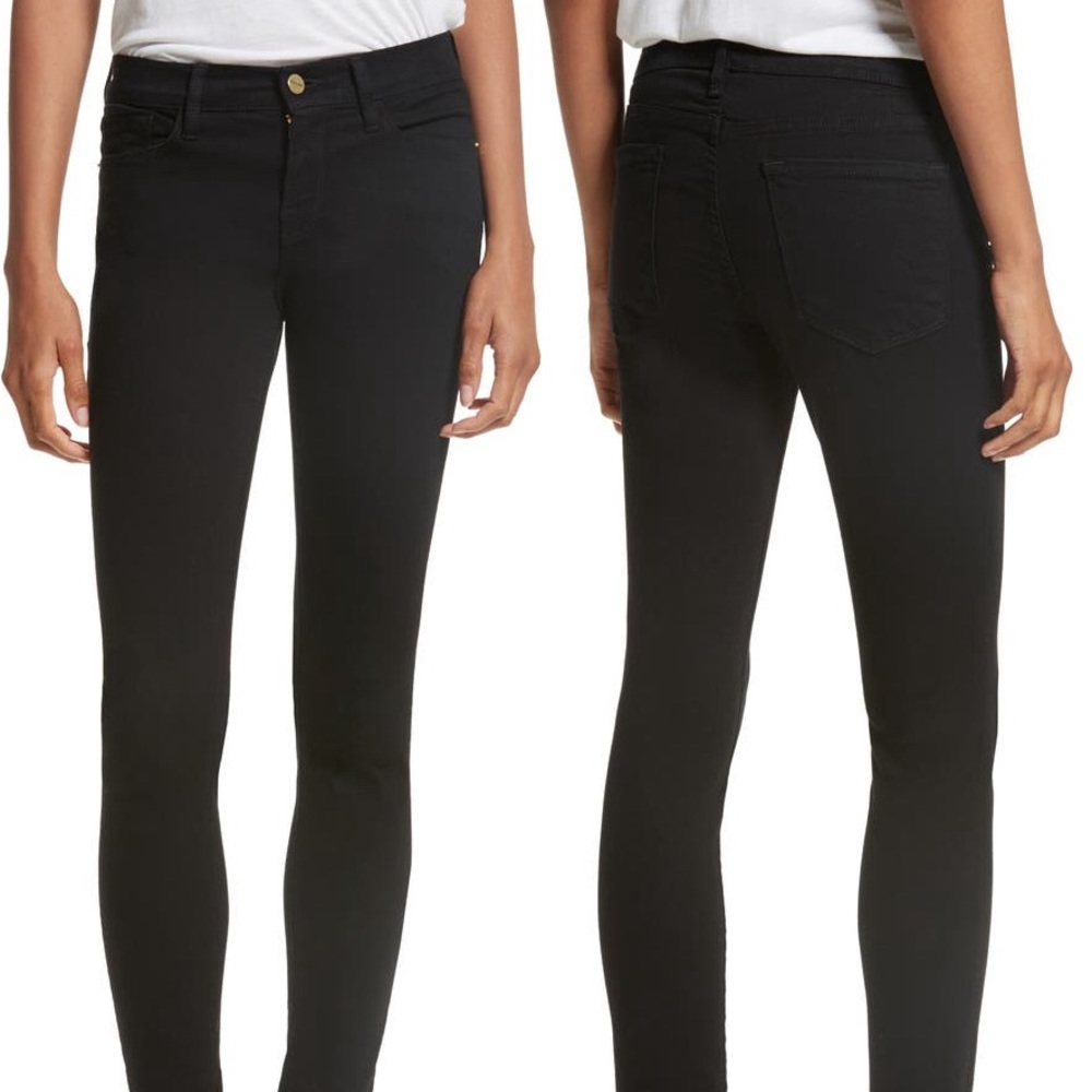 Frame Black Jeans